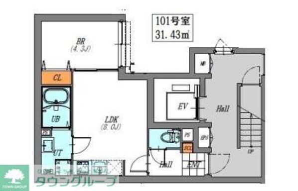 LUORE文京本駒込の物件間取画像